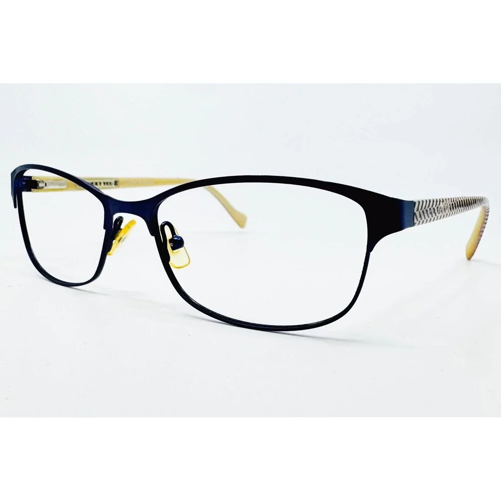 Lucky Brand Eyeglasses Womens Purple D102 Cat Eye Full Rim 53-16-135